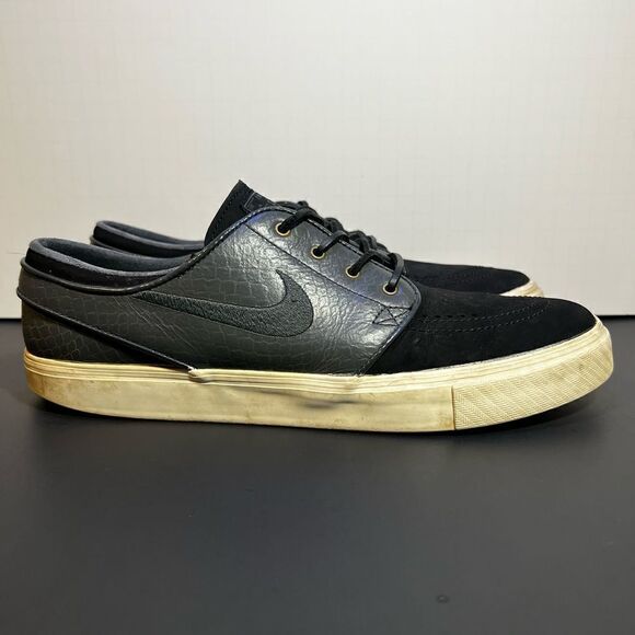 Mens NIKE SB Zoom Stefan Janoski Premium Snakeskin Print Sneakers / Size 9.5 - Picture 2 of 10